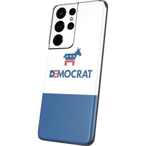 Democrat Blue And Red Galaxy S21 Ultra 5G Skin